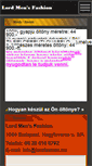 Mobile Screenshot of lordfashion.hu